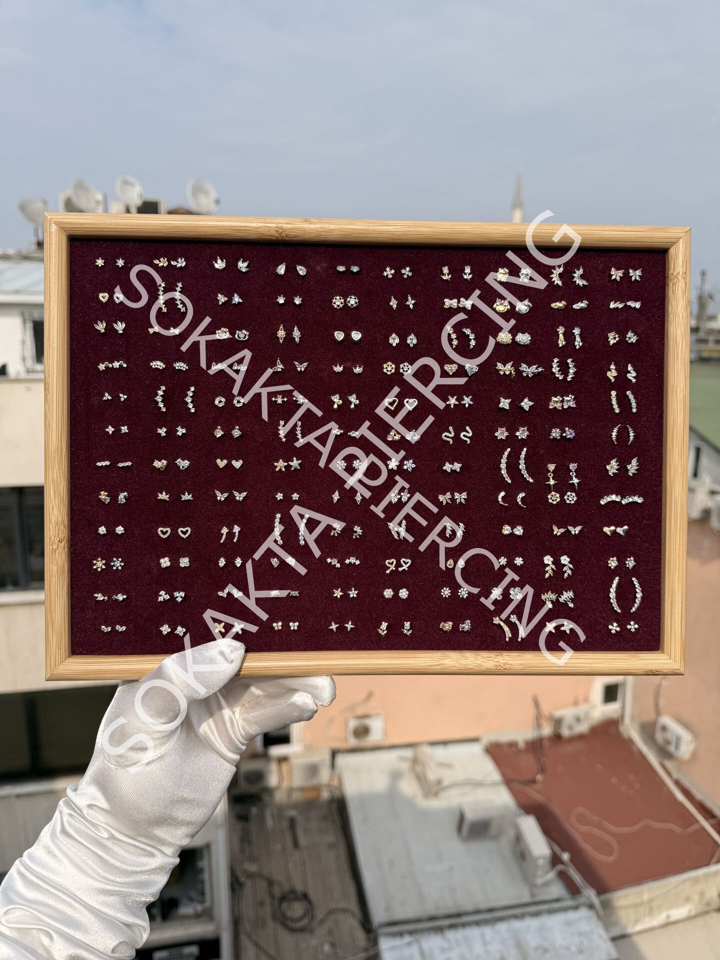 ARKASI TOPLU BORDO STAND  240 ADET