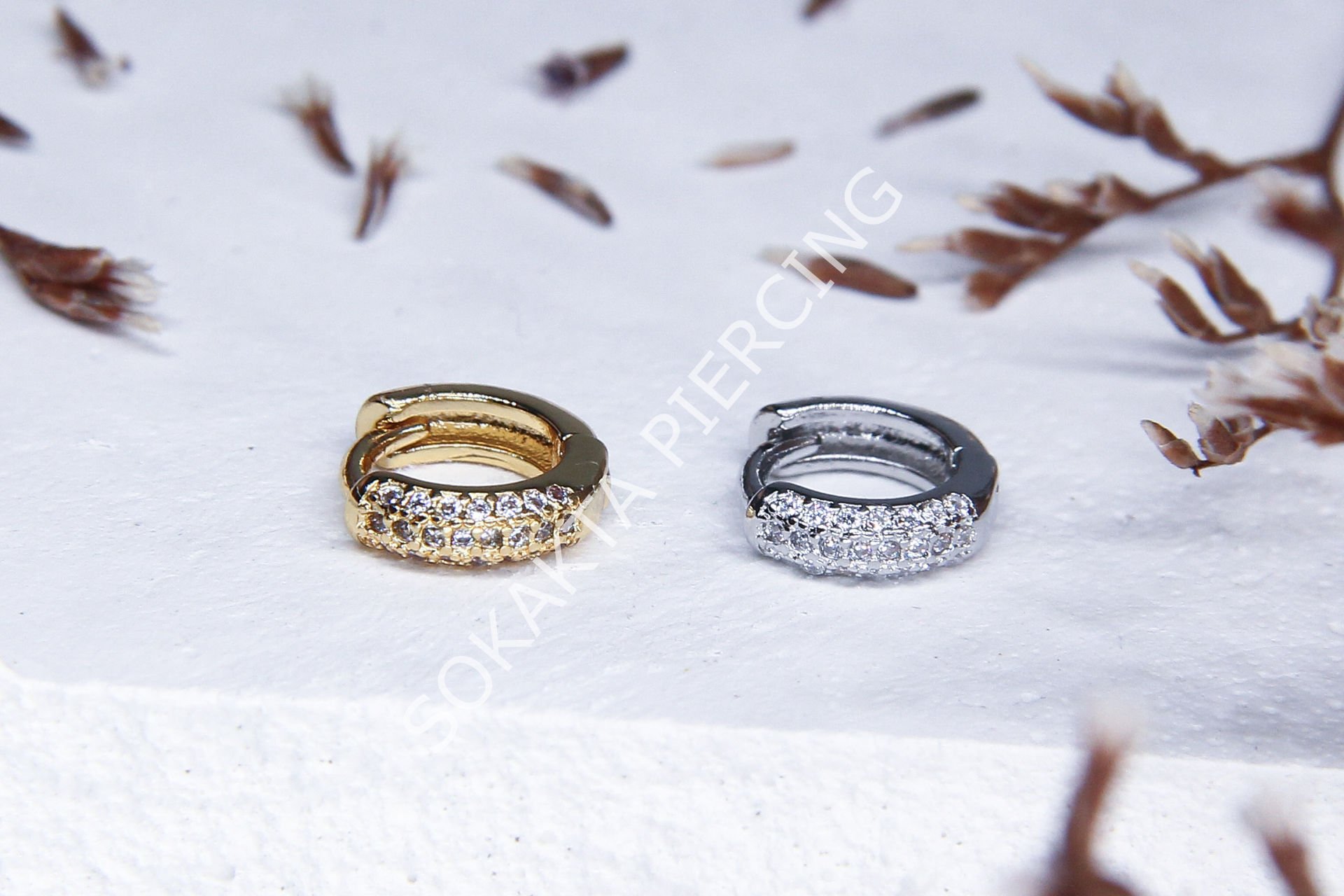 E208 - 6 MM HALKA Silver