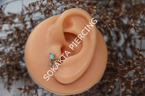 X6 - SALLANTILI TRAGUS - HELIX Silver