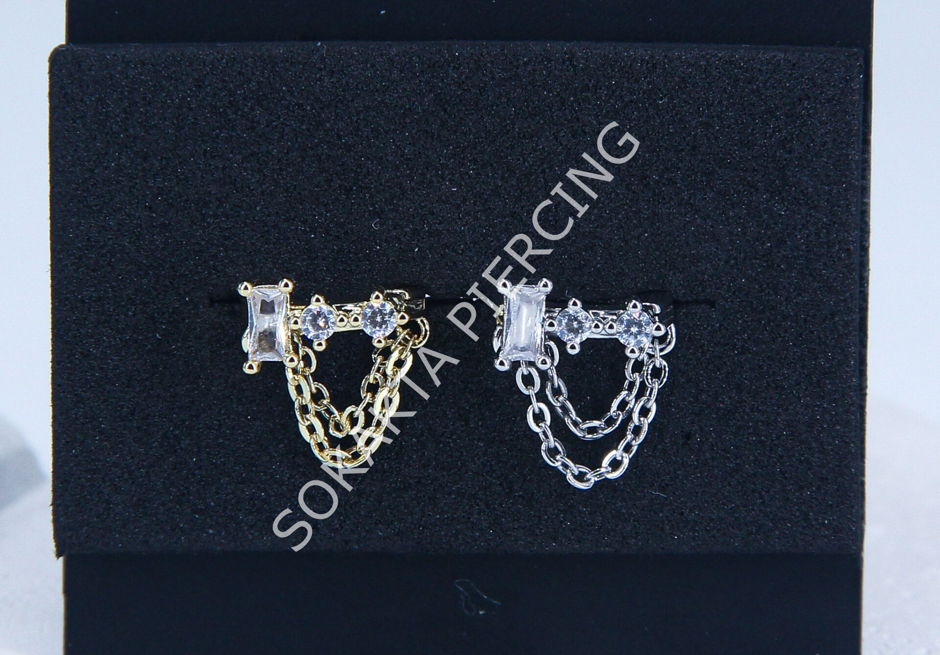E186- 8MM HALKA Silver