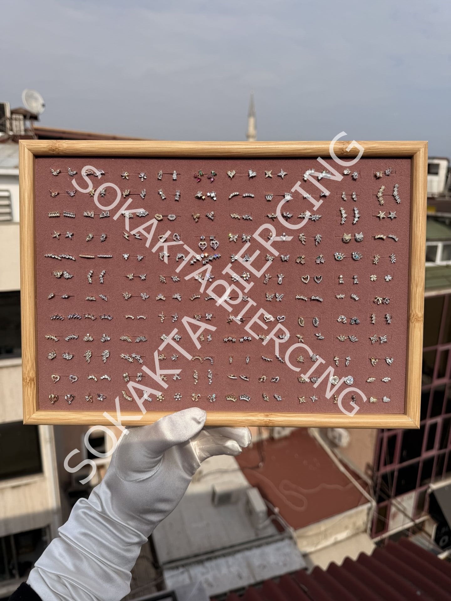 ARKASI DÜZ PEMBE STAND 240 ADET