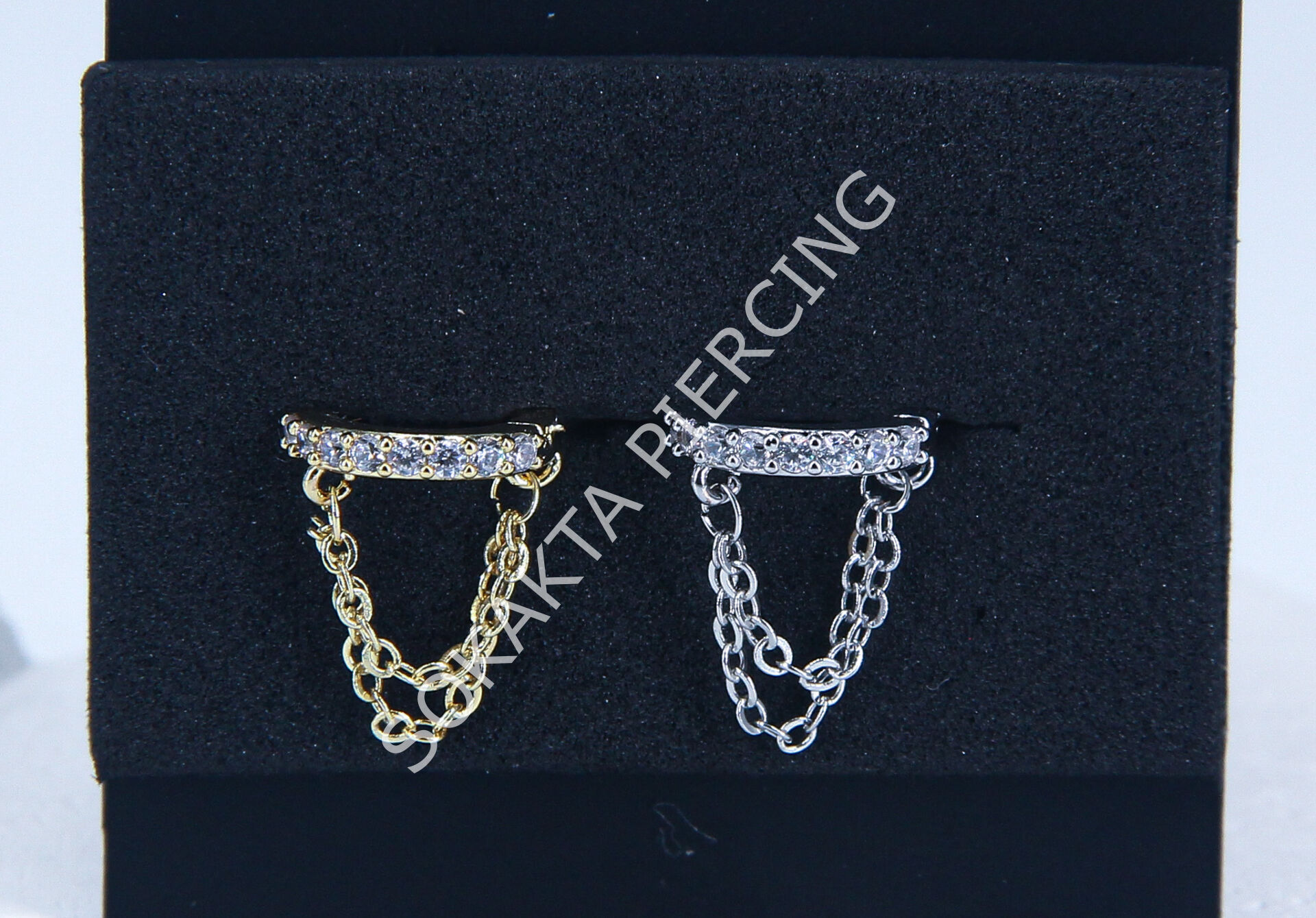 E188- 8MM HALKA Silver
