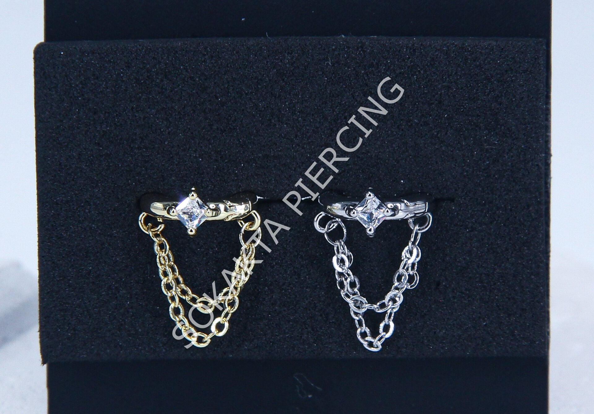 E189- 8MM HALKA Silver