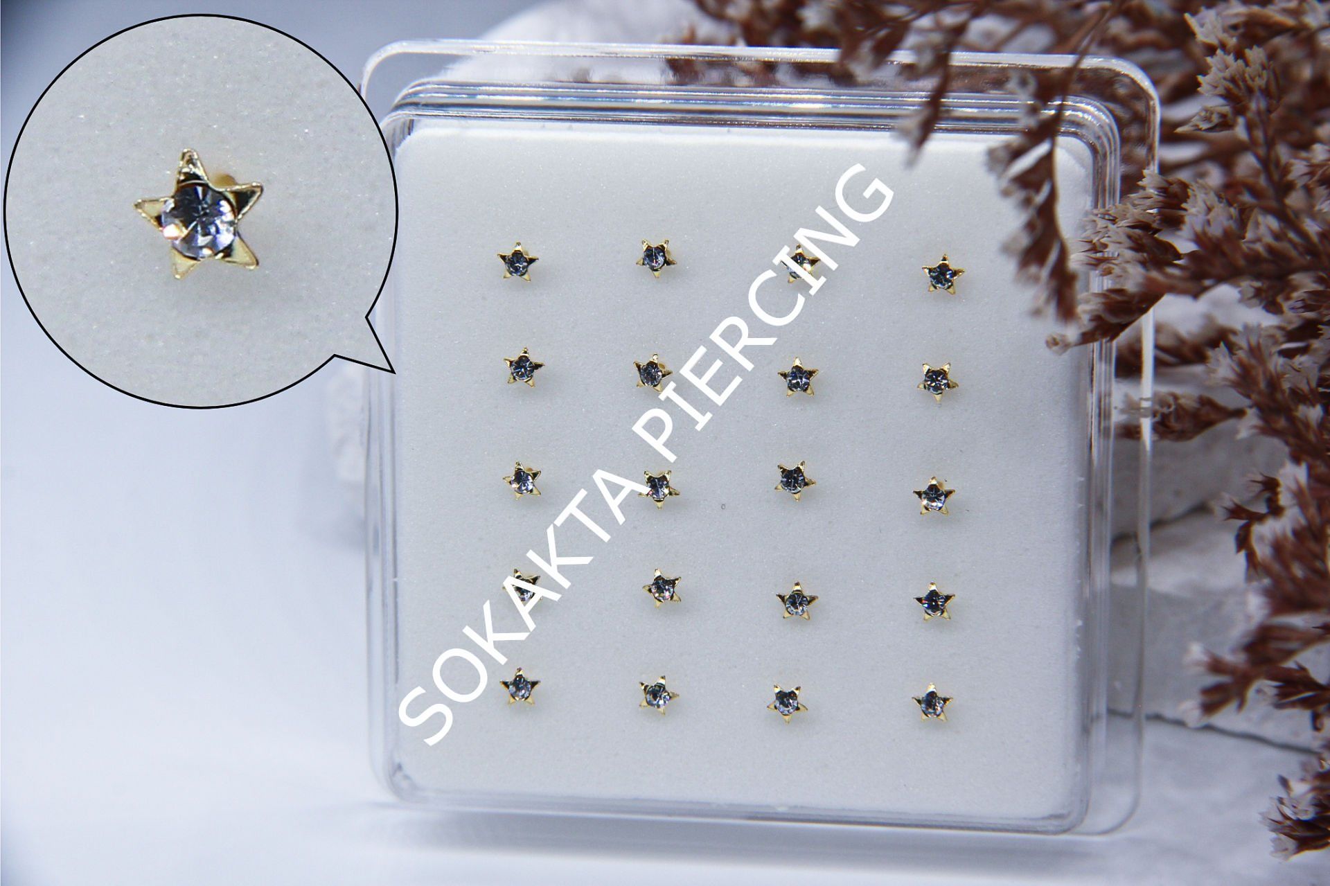 HZ309 - GOLD YILDIZ HIZMA