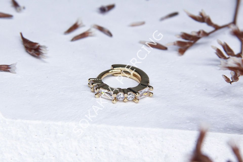 E298 -8 MM HALKA Silver