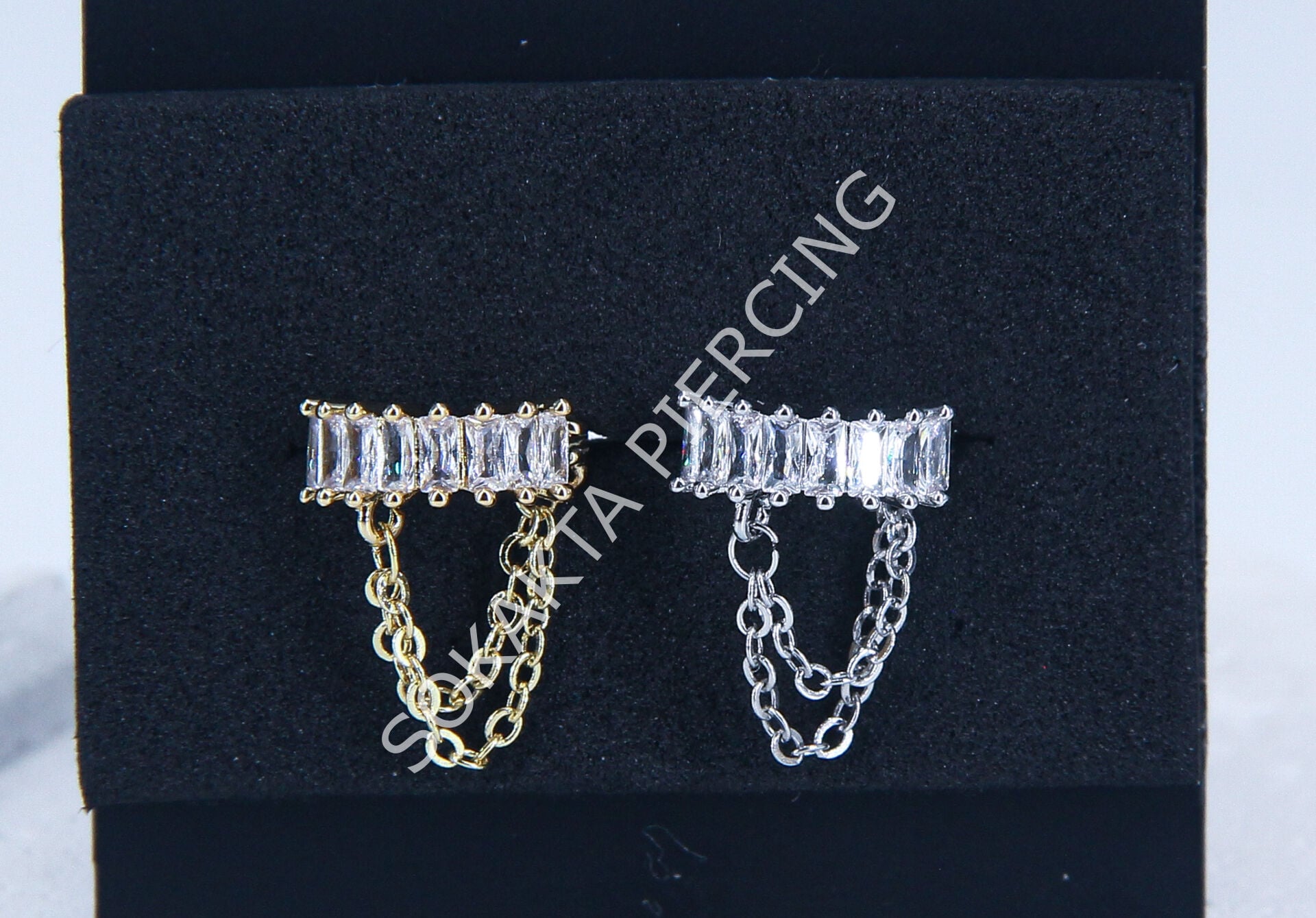 E171- 8MM HALKA Silver