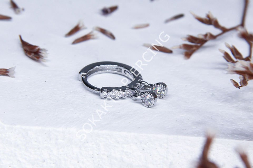 E301 - 8 MM HALKA Silver