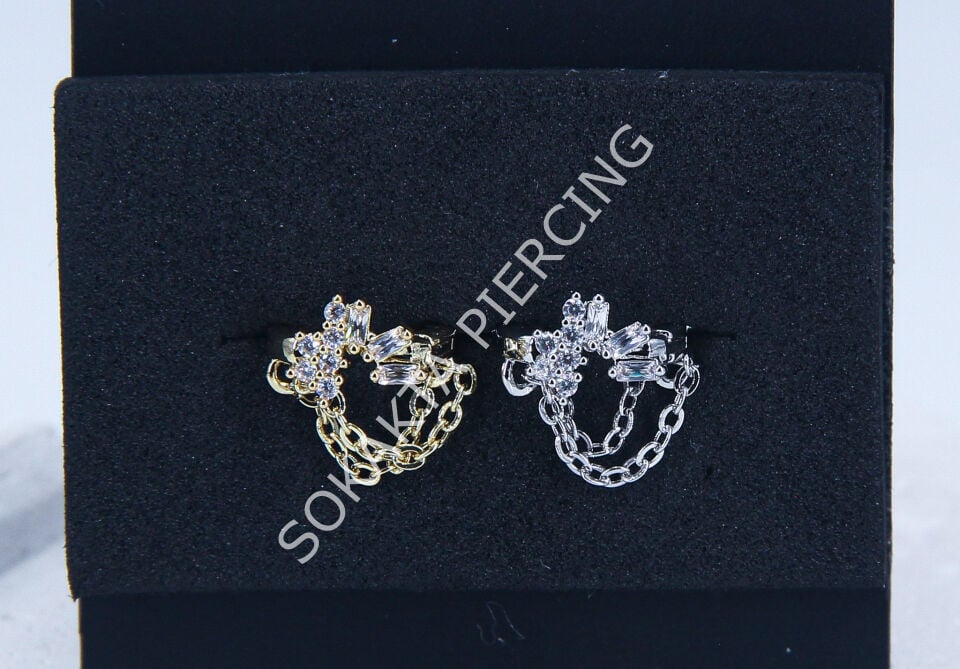 E172- 8MM HALKA Silver