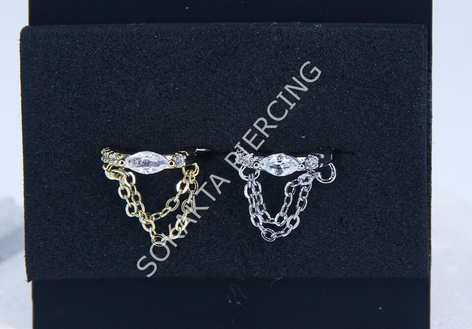 E175A- 8MM HALKA Silver