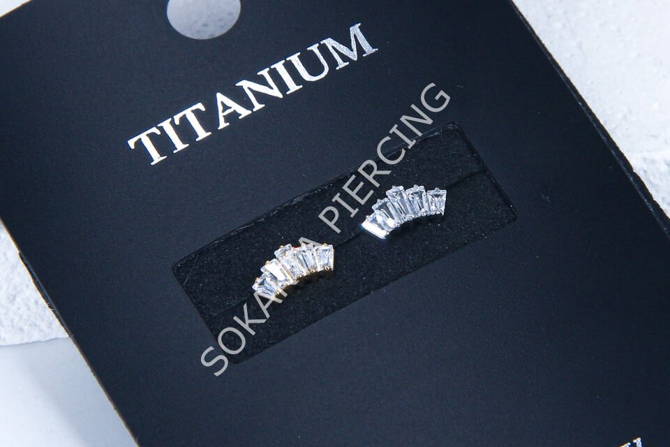 M123 - 124 TITANIUM TRAGUS Silver
