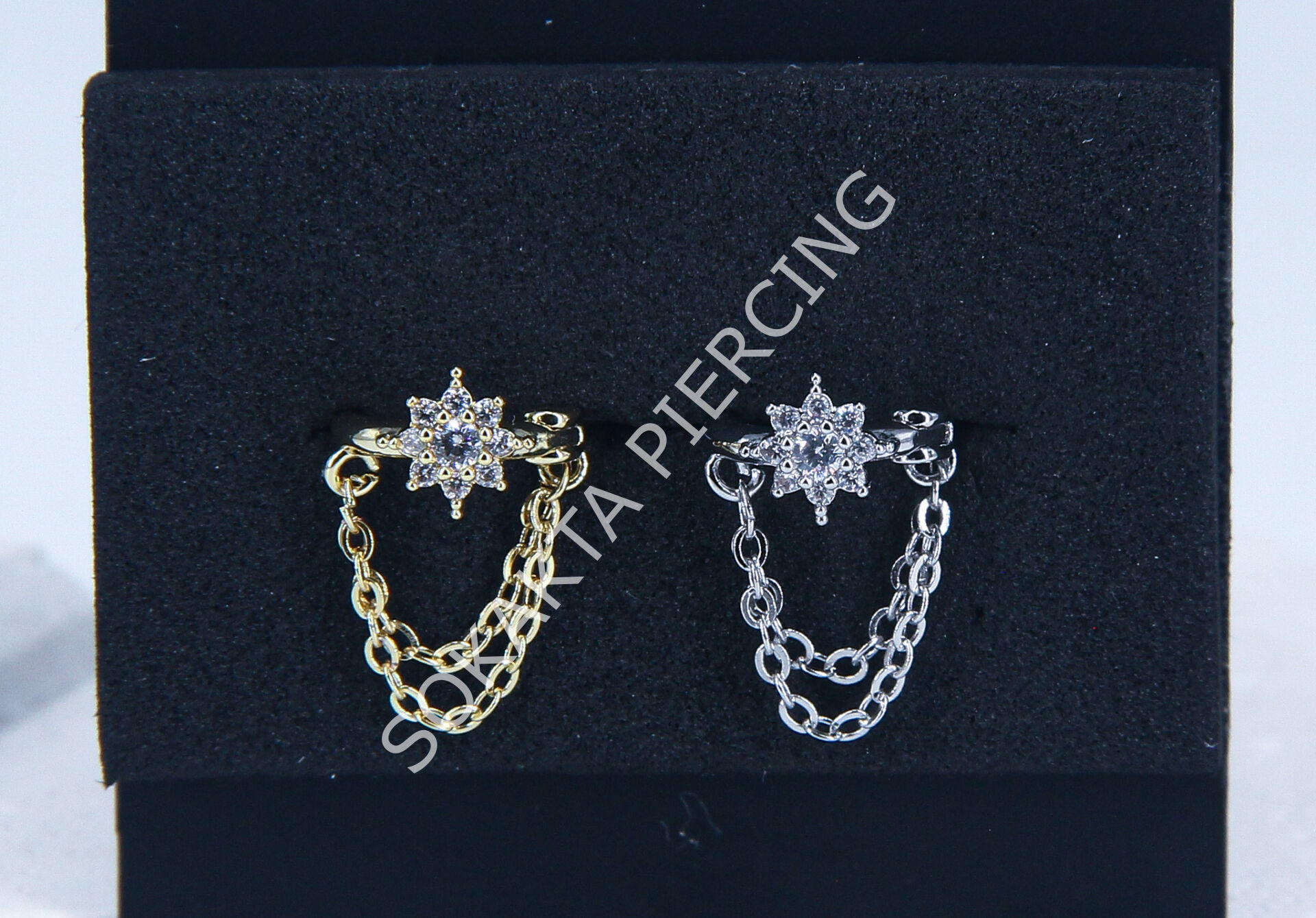 E173- 8MM HALKA Silver