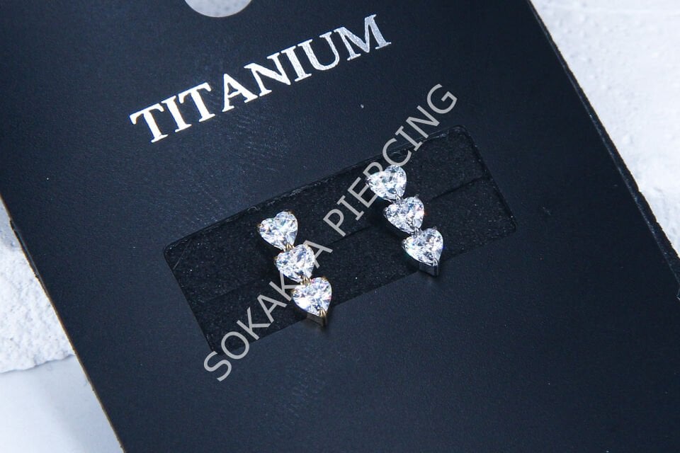 M161-162 - TITANIUM Silver