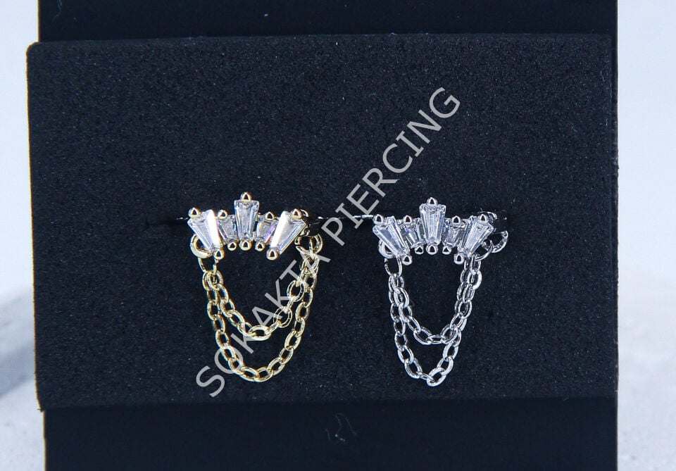 E178A - 8MM HALKA Silver