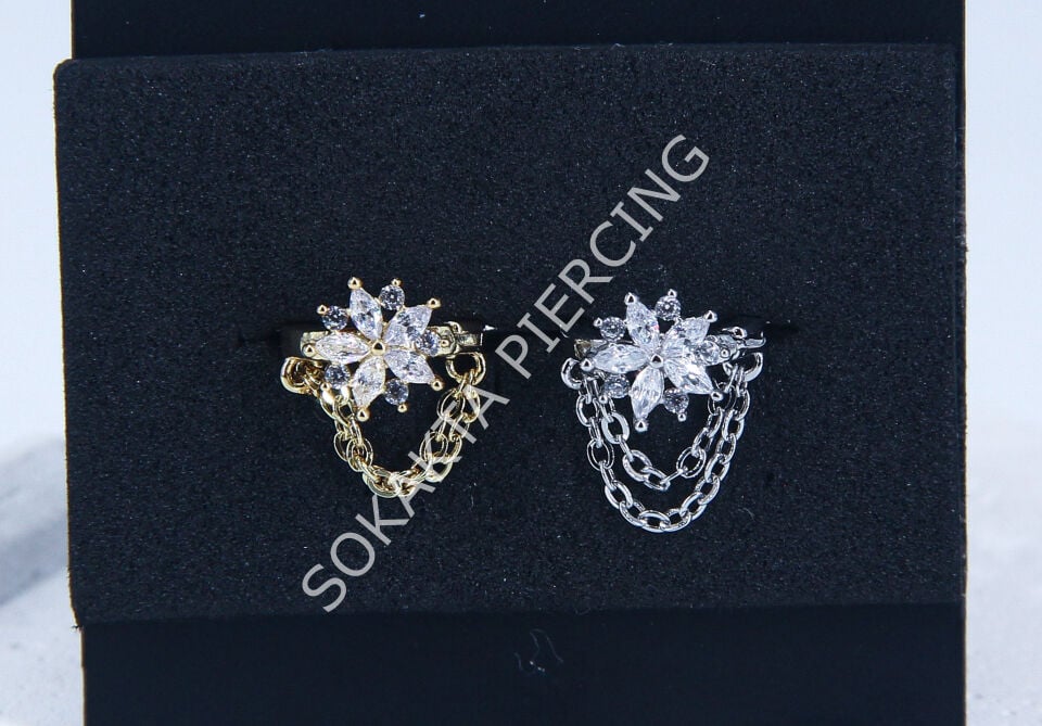 E178B- 8MM HALKA Silver