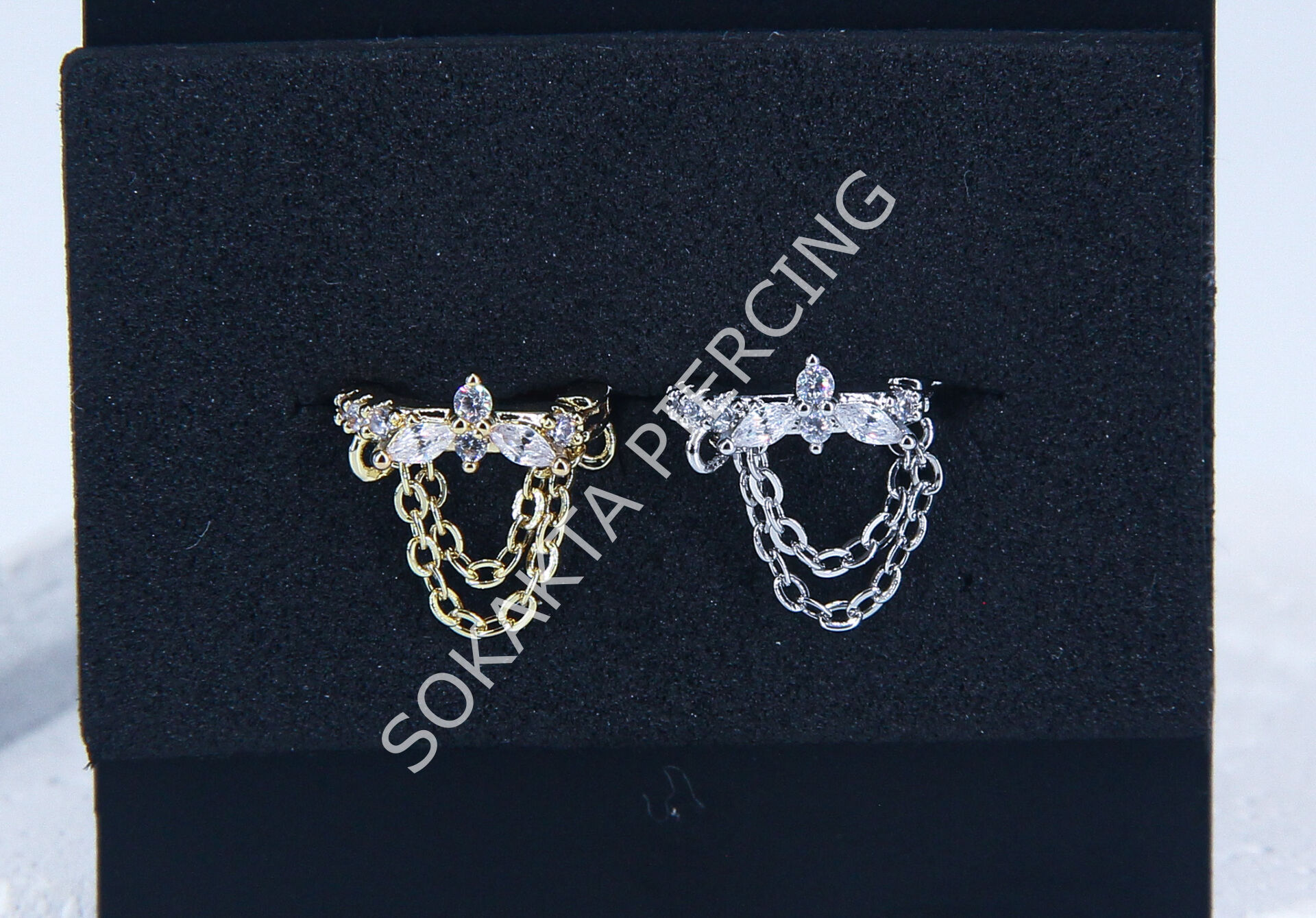 E179B- 8MM HALKA Silver