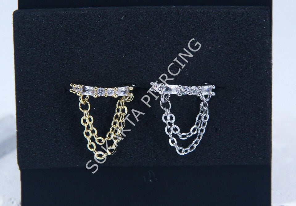 E180B- 8MM HALKA Silver