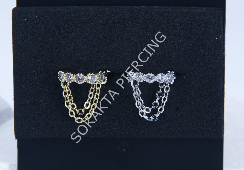 E180C- 8MM HALKA Silver