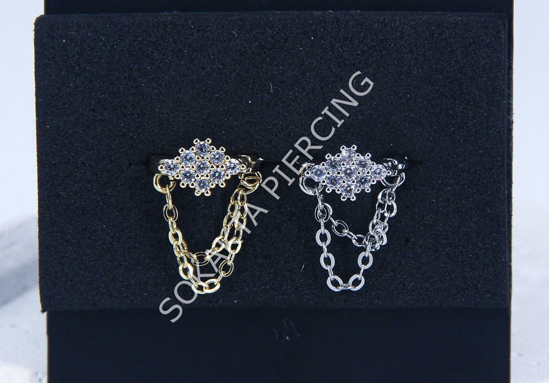 E181- 8MM HALKA Silver