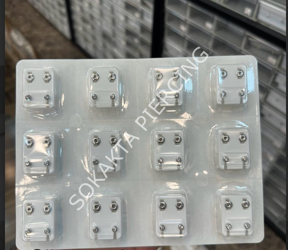 SILVER TAŞLI DELİM KÜPESİ