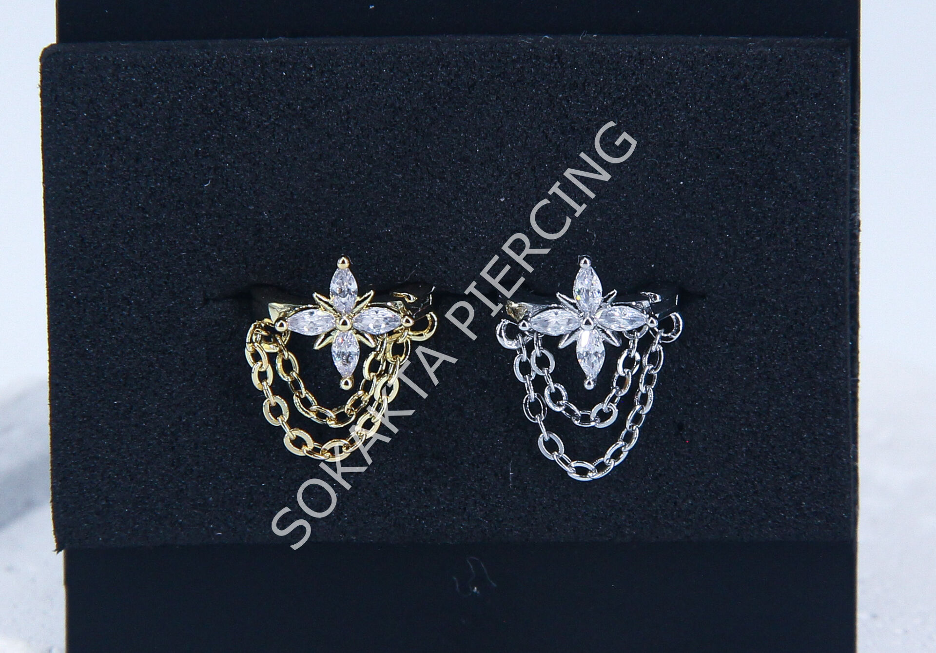 E184- 8MM HALKA Silver