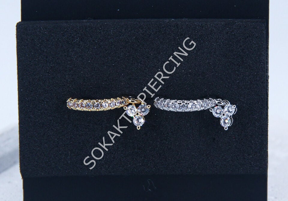 E6- 8MM HALKA Silver