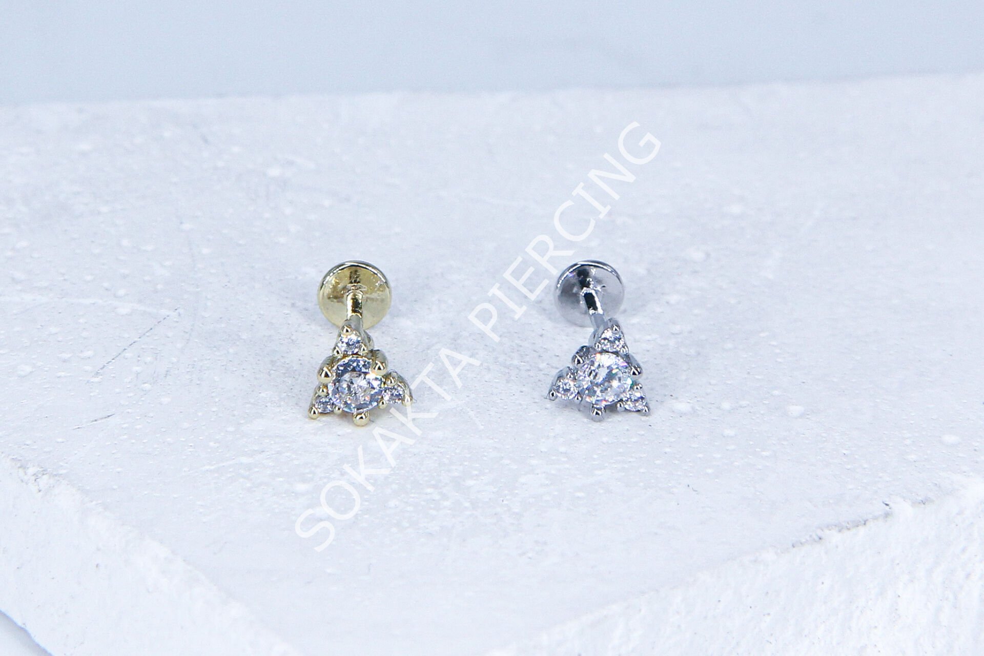 G80 -6MM  ARKASI DÜZ TRAGUS Silver