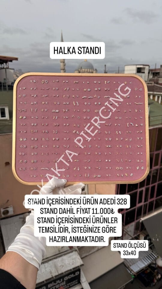 328 ADET HALKA STANDI