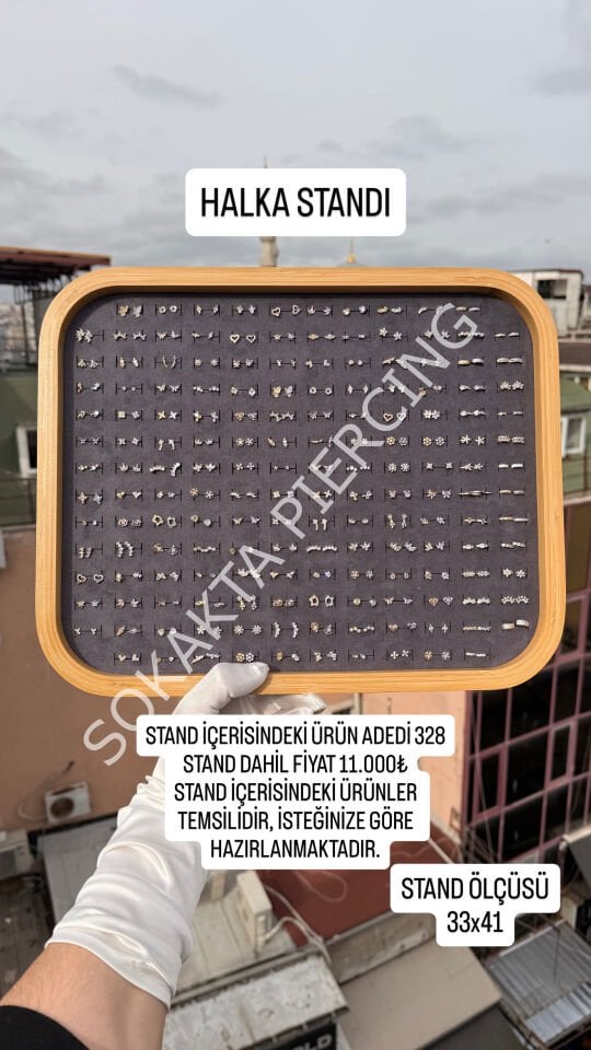 328 ADET HALKA STANDI