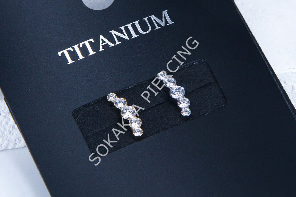 M147-148 - TITANIUM Silver