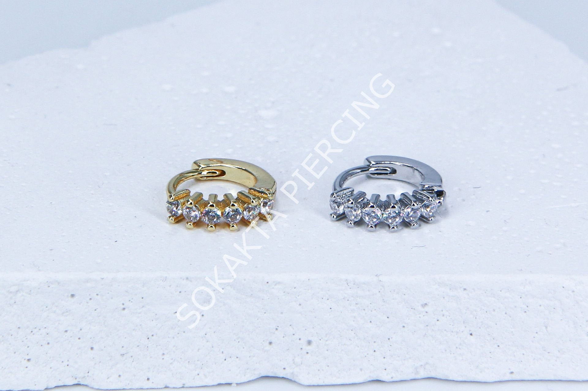 E198 - 8 MM HALKA Gold