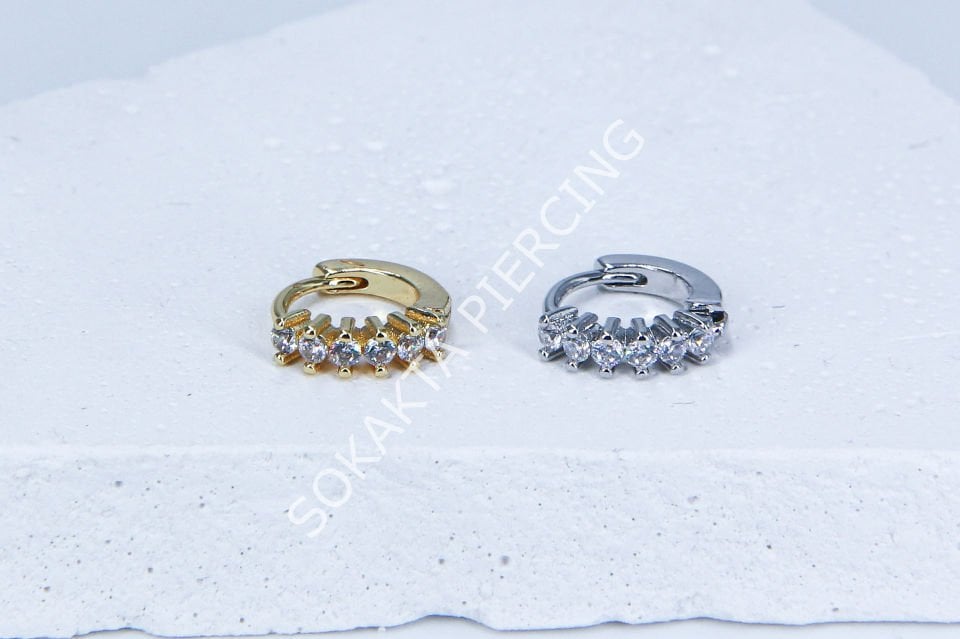 E198 - 8 MM HALKA Gold