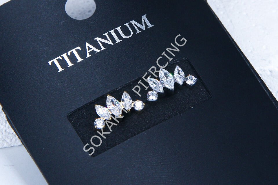 M155-156 - TITANIUM Gold