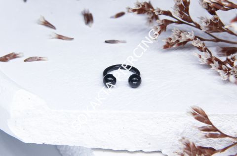 6 MM YARIM HALKA PİERCİNG Gold