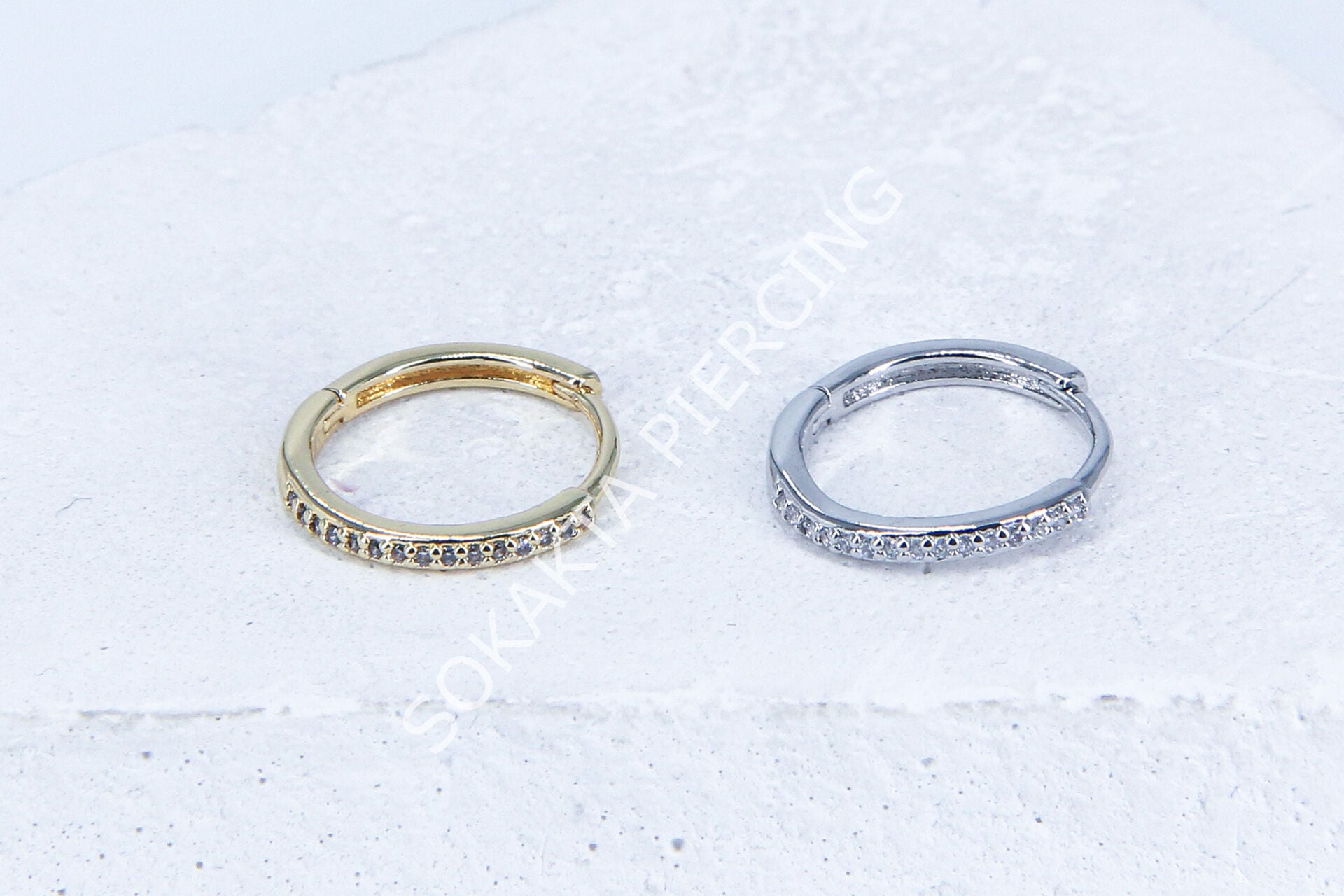 E28- 12MM HALKA Silver