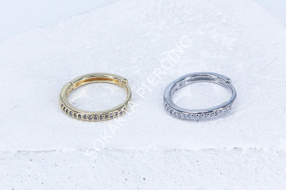 E28- 12MM HALKA Silver