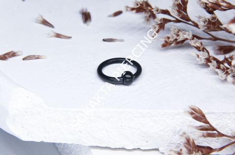 8 MM HALKA PİERCİNG Silver