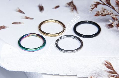 10 MM TAM TUR HALKA PİERCİNG Gold