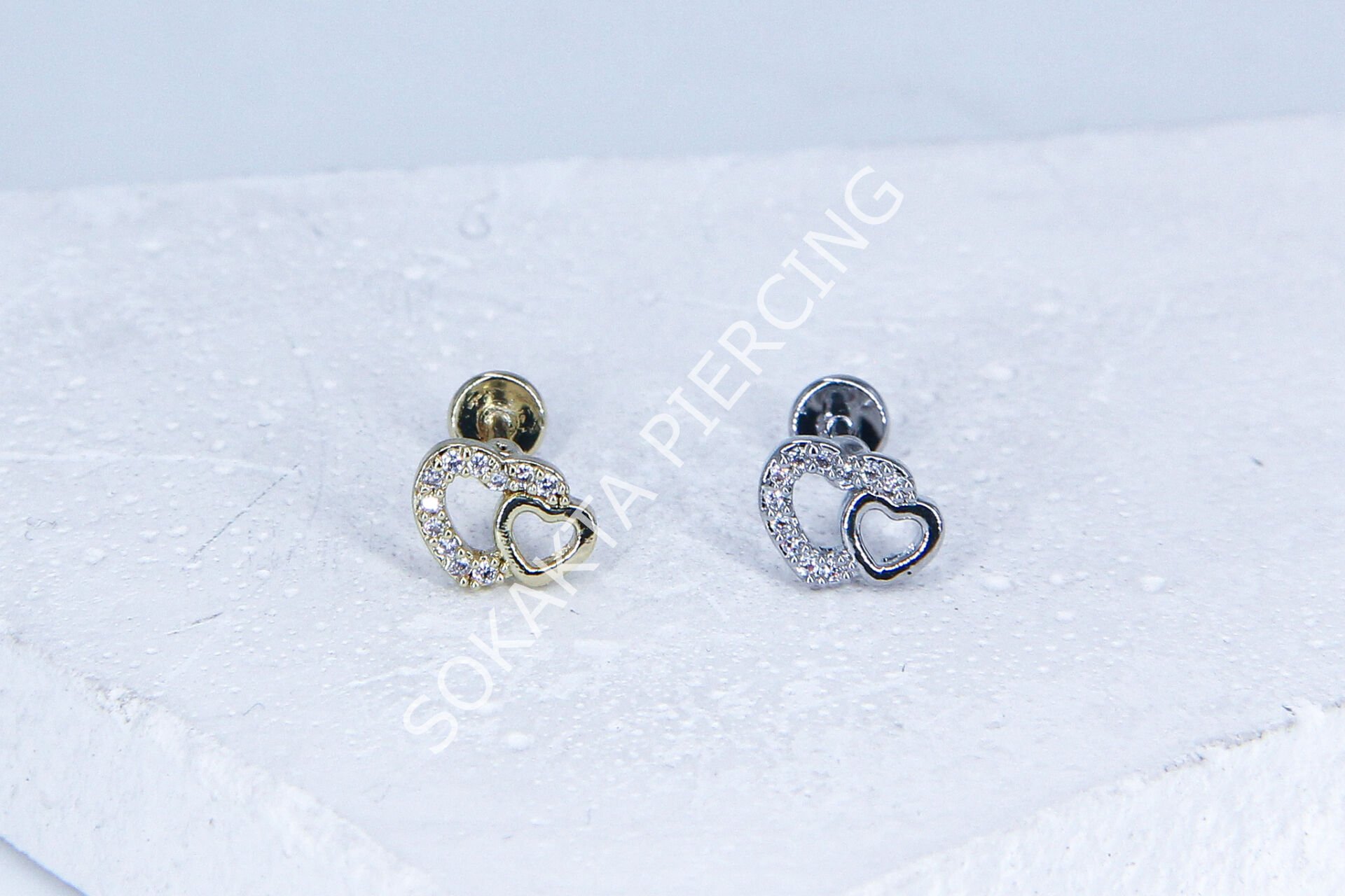 G92 - 6MM ARKASI DÜZ TRAGUS Silver