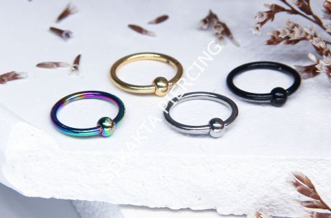 10 MM HALKA PİERCİNG Gold