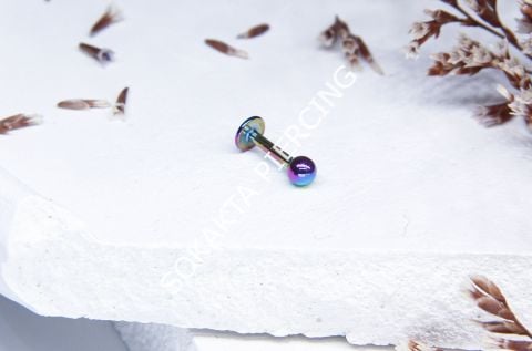 6 MM İLK DELİM PİERCİNG Silver