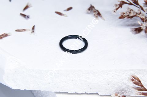 8 MM TAM TUR HALKA PİERCİNG Gold