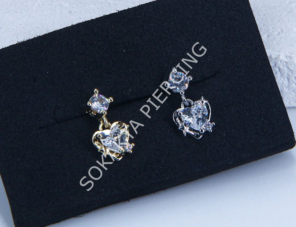 G59 - 6 MM ARKASI DÜZ TRAGUS Silver