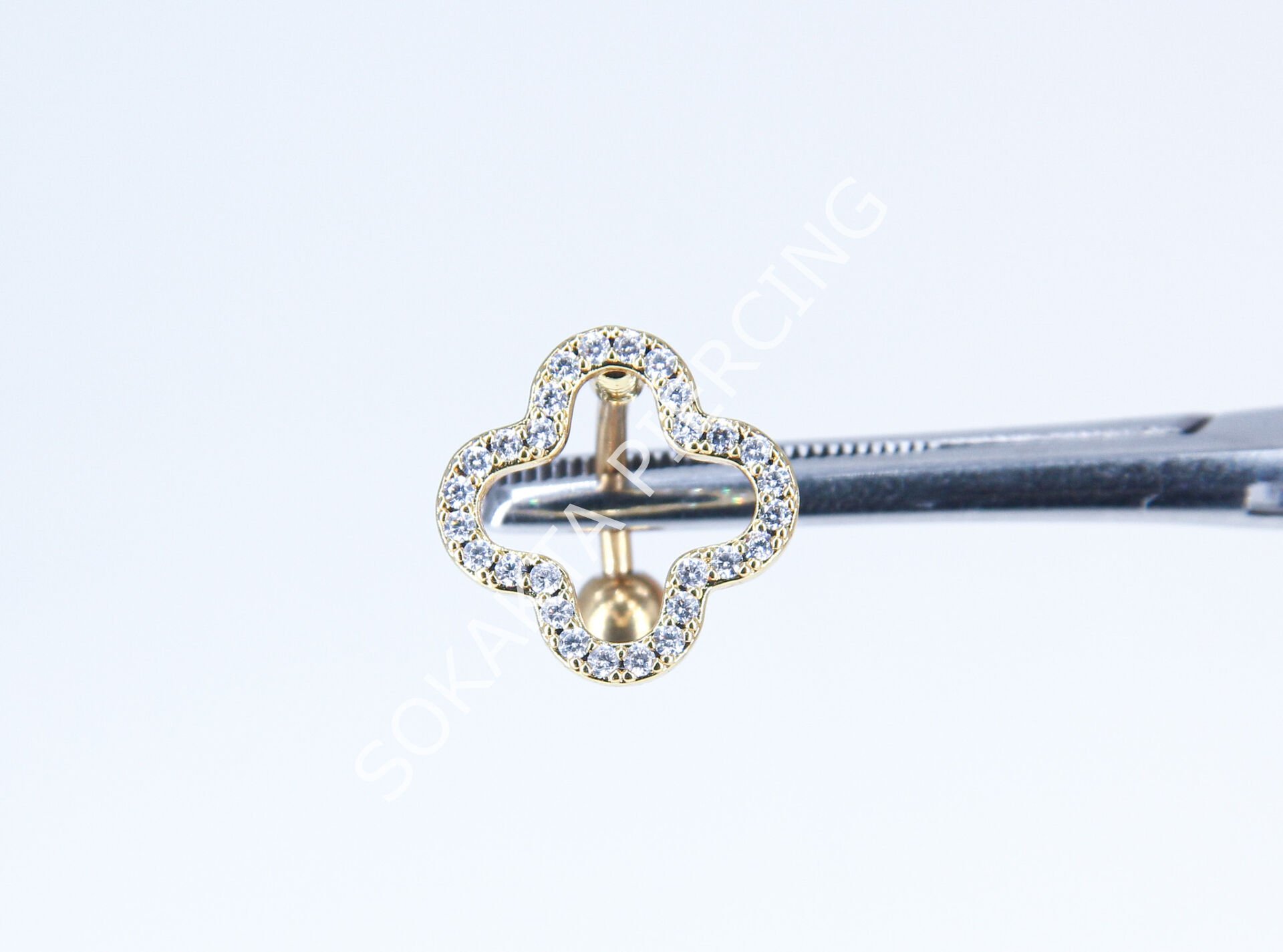 F129-130 - GÖBEK PİERCİNGİ Silver