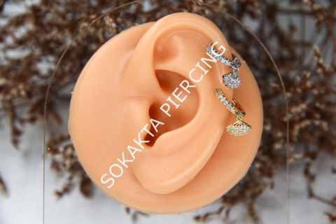 E263 - SALLANTILI HALKA Silver