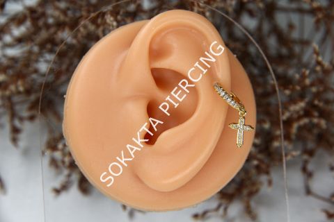 E264 - SALLANTILI HALKA Gold