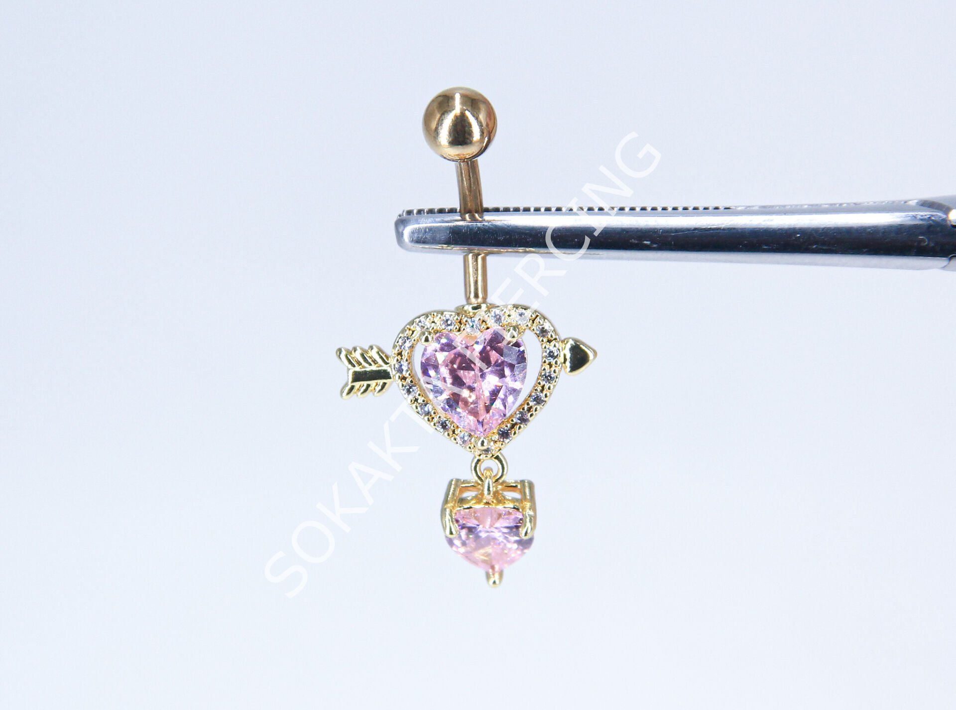 F123-124 - GÖBEK PİERCİNGİ