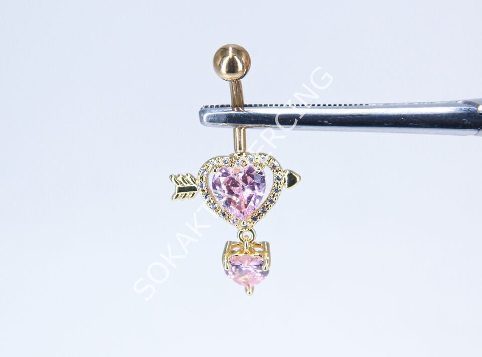 F123-124 - GÖBEK PİERCİNGİ