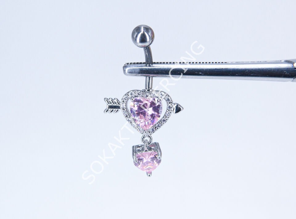 F123-124 - GÖBEK PİERCİNGİ