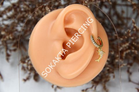 E267 - SALLANTILI HALKA Gold