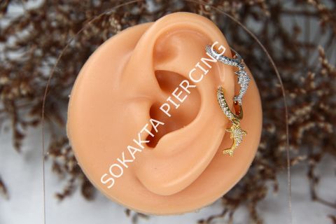 E267 - SALLANTILI HALKA Gold